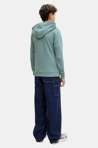Sweat à capuche - Turquoise - Jack&Jones Junior