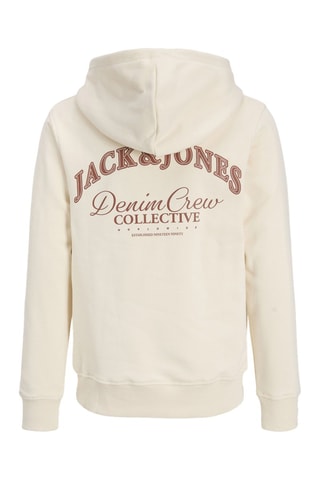 Sweat à capuche - Ecru - Jack&Jones Junior