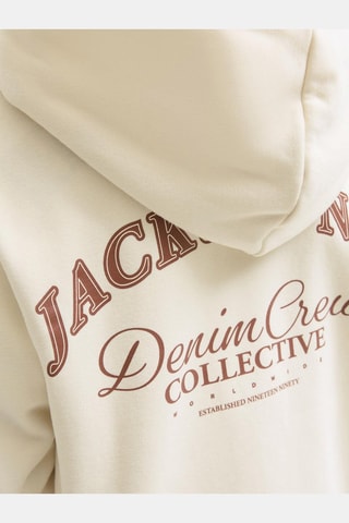 Sweat à capuche - Ecru - Jack&Jones Junior