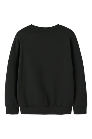 Sweat en coton biologique - Noir - Name It