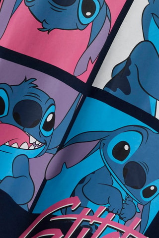 Sweat à capuche Stitch Lilo et Stitch Disney - Bleu marine - Name It
