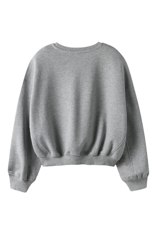 Sweat en coton biologique - Gris - Name It