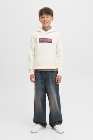 Sweat en coton biologique - Ecru - Jack&Jones