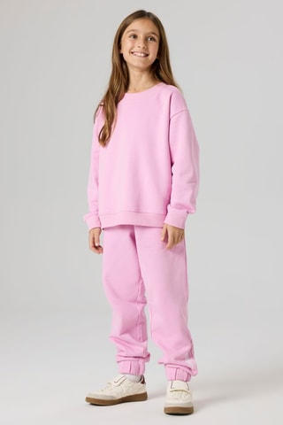 Sweat en coton biologique - Rose - Name It