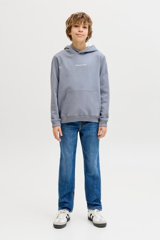 Sweat à capuche  -  Gris clair - Jack&Jones