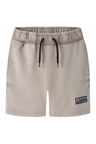 Short regular en coton biologique  -  Kaki - Name It
