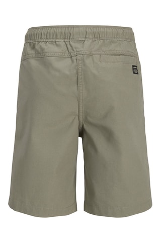 Bermuda regular taille haute en coton biologique  - Jack&Jones -  Kaki