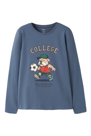 T-shirt en coton biologique - Indigo - Name It