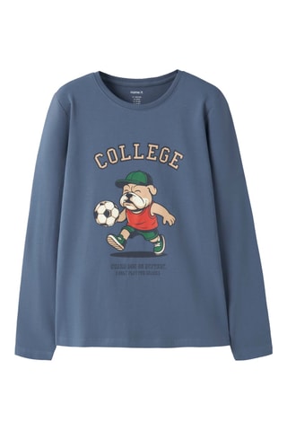 T-shirt en coton biologique - Indigo - Name It