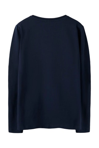T-shirt en coton biologique - Bleu marine - Name It