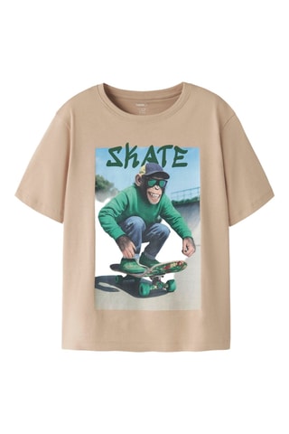 T-shirt - Beige - Name It