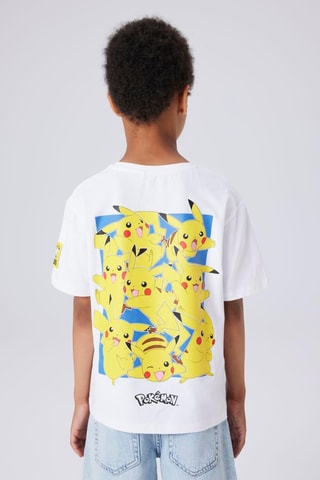 T-shirt Pikachu Pokémon - Blanc - Name It