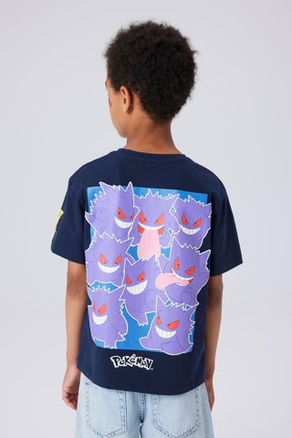 T-shirt Ectoplasma Pokémon - Bleu marine - Name It