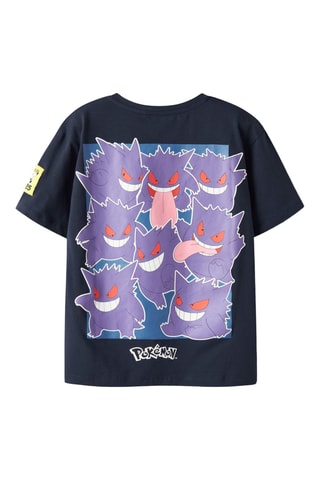 T-shirt Ectoplasma Pokémon - Bleu marine - Name It