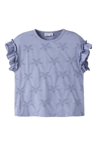 T-shirt en coton biologique - Violet - Name It