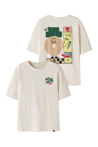 T-shirt en coton biologique - Blanc - Name It