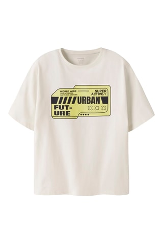 T-shirt en coton biologique - Blanc - Name It