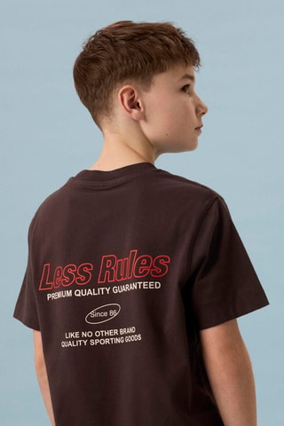 T-shirt en coton biologique - Marron - Name It
