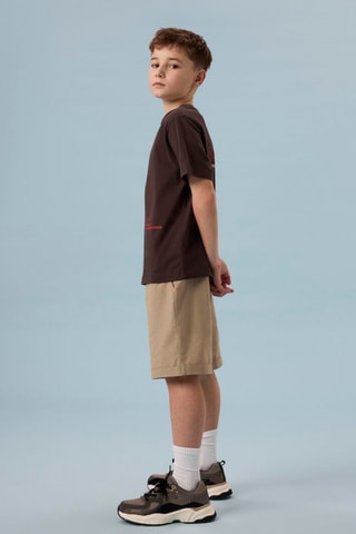 T-shirt en coton biologique - Marron - Name It