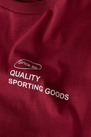 T-shirt en coton biologique - Rouge - Name It