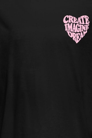 T-shirt en coton biologique - Noir - Kids Only