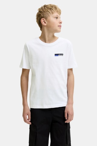 T-shirt - Blanc - Jack&Jones Junior