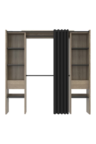 Vestidor extensible - 120/180 x 50 x 180 cm