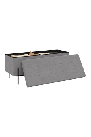 Banco con arcón - 100 x 45 x 37 cm