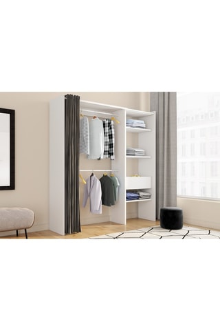 Vestidor extensible - 120/170 x 180 x 50 cm