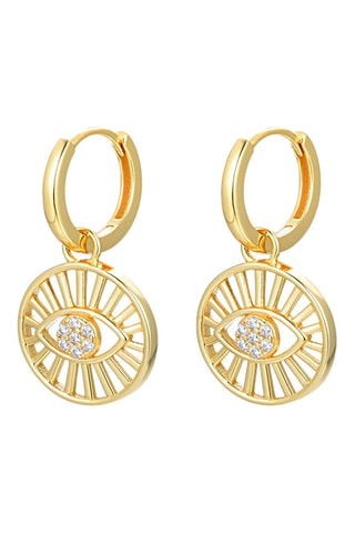 Boucles d'oreilles Argent plaqué or jaune