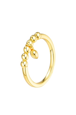 Bague Argent plaqué or jaune