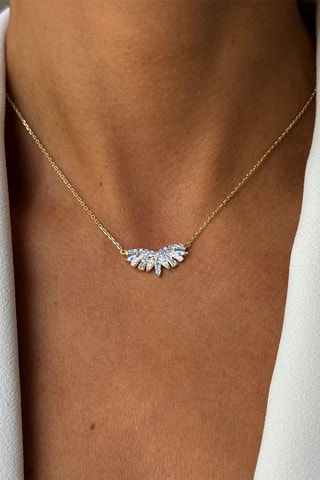 Collier - Argent plaqué or jaune