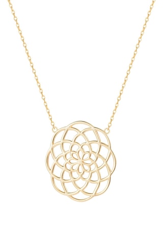 Collier - Argent plaqué or jaune