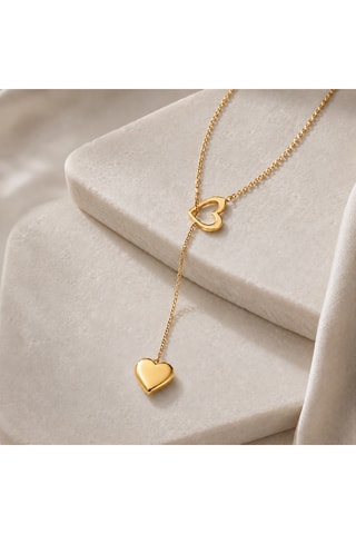 Collier - Argent plaqué or jaune