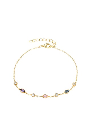 Bracelet - Argent plaqué or jaune