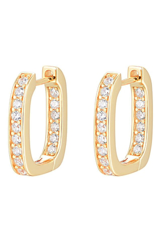 Boucles d'oreilles - Argent plaqué or jaune