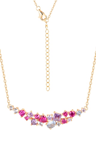 Collier - Argent plaqué or jaune