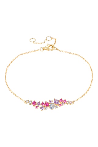 Bracelet - Argent plaqué or jaune