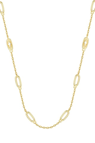 Collier - Argent plaqué or jaune