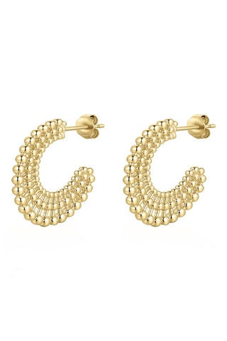 Boucles d'oreilles - Argent plaqué or jaune