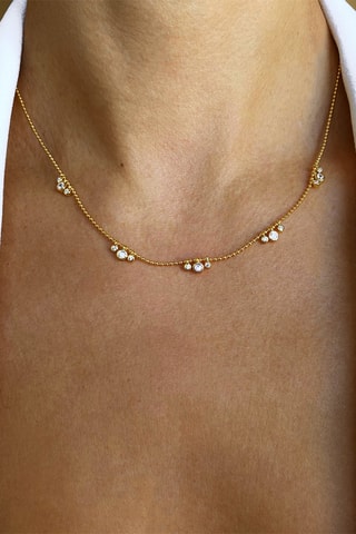 Collier - Argent doré à l'or jaune