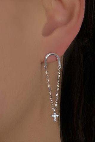 Boucle d'oreille - Argent