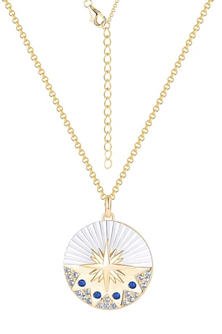 Collier - Argent plaqué or jaune et argent