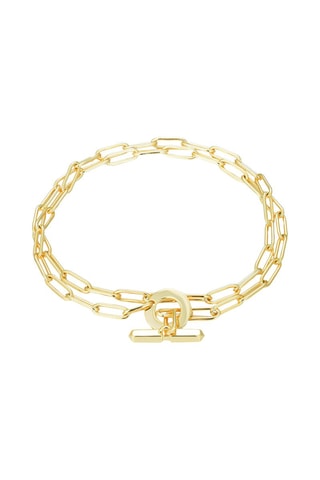 Bracelet - Argent plaqué or jaune