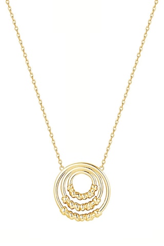 Collier - Argent plaqué or jaune