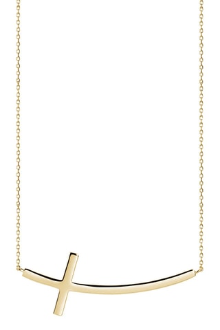 Collier - Argent plaqué or jaune