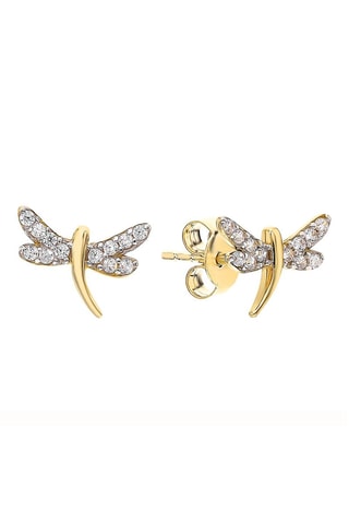 Puces - Argent plaqué or jaune
