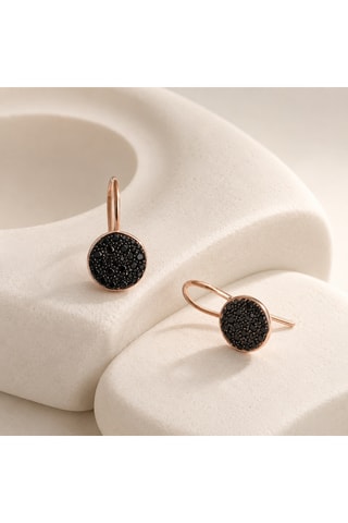 Boucles d'oreilles - Argent plaqué or rose