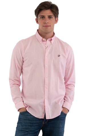 Chemise en lin - Orange