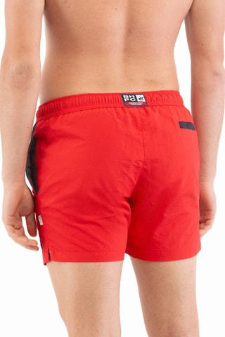Short de bain - Rouge